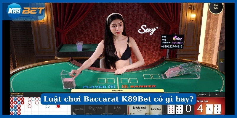 Tìm hiểu luật chơi Baccarat K89Bet